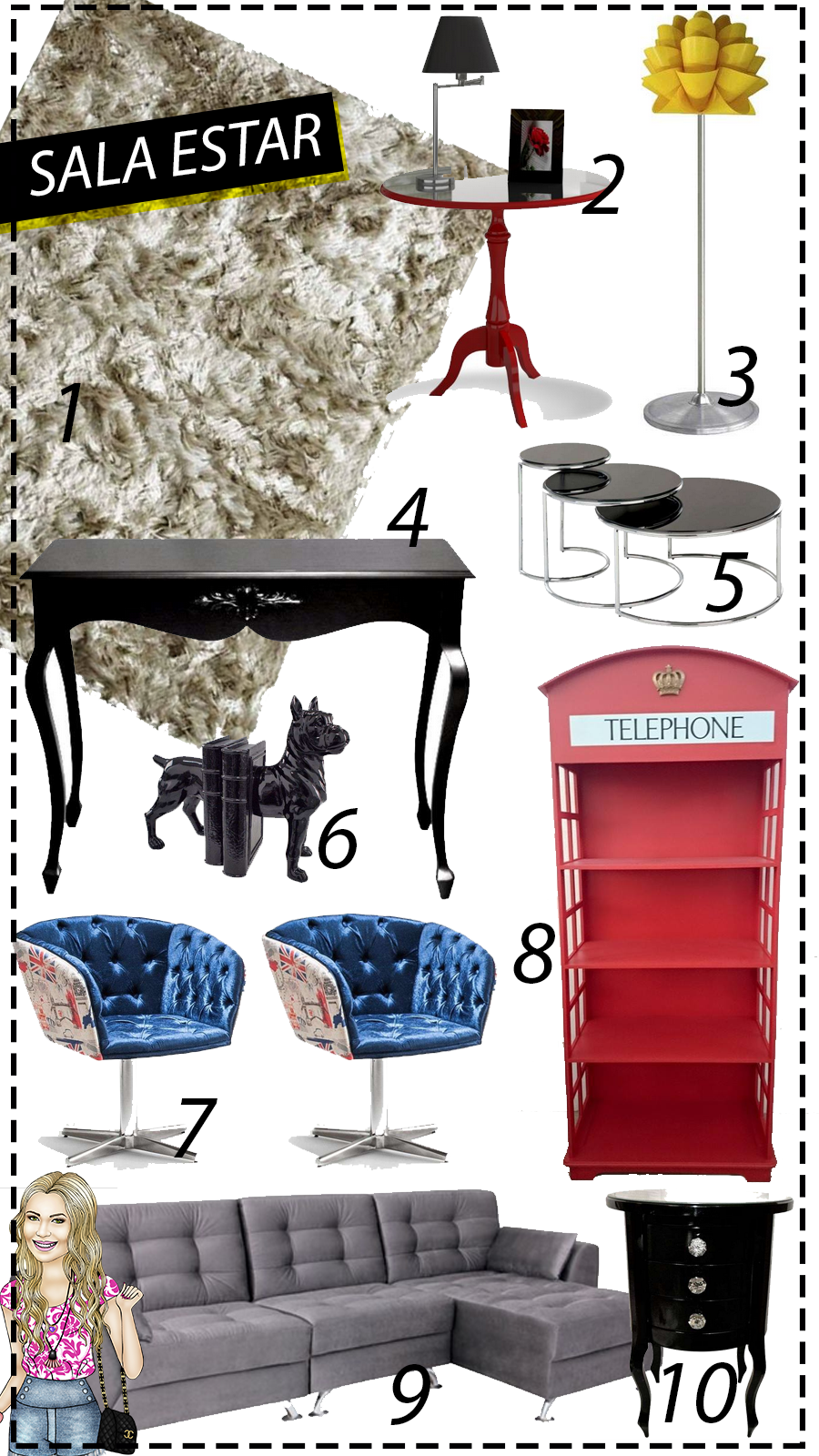sala de estar dos sonhos - onde comprar